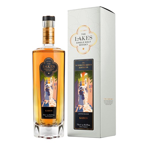 The Lakes Whiskymakers Edition Kairos Single Malt Whisky 70cl - A Golden Moment Captured in Whisky